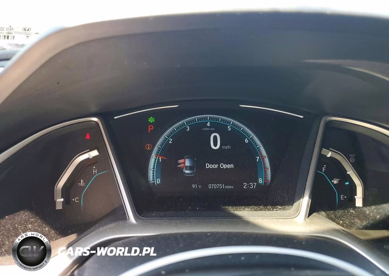 2017 Honda Civic Ex VIN:19XFC2F75HE046685 - 9