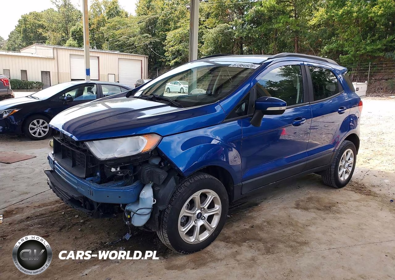 2018 Ford Ecosport Se VIN:MAJ6P1ULXJC249833 - 1