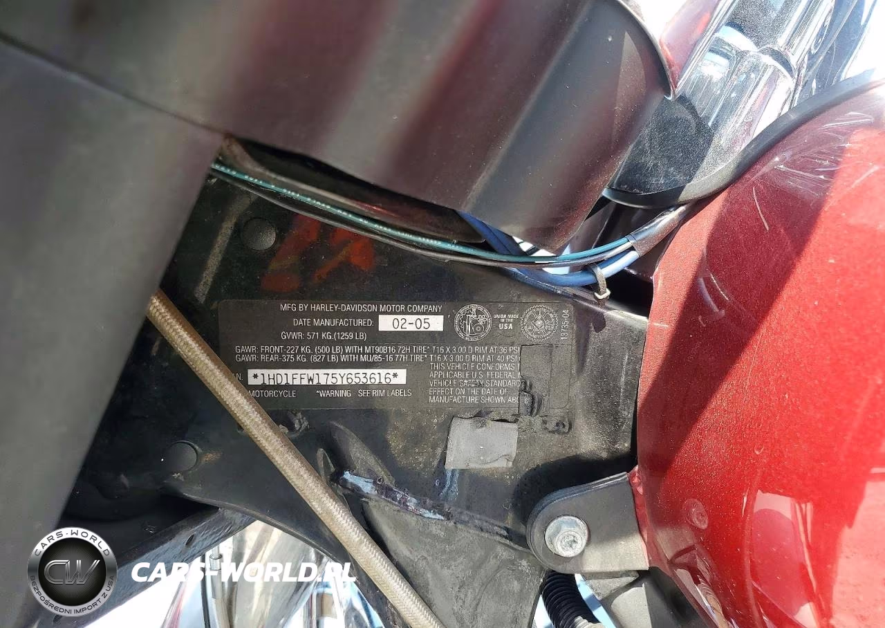 2005 Harley-Davidson Flhtci VIN:1HD1FFW175Y653616 - 8