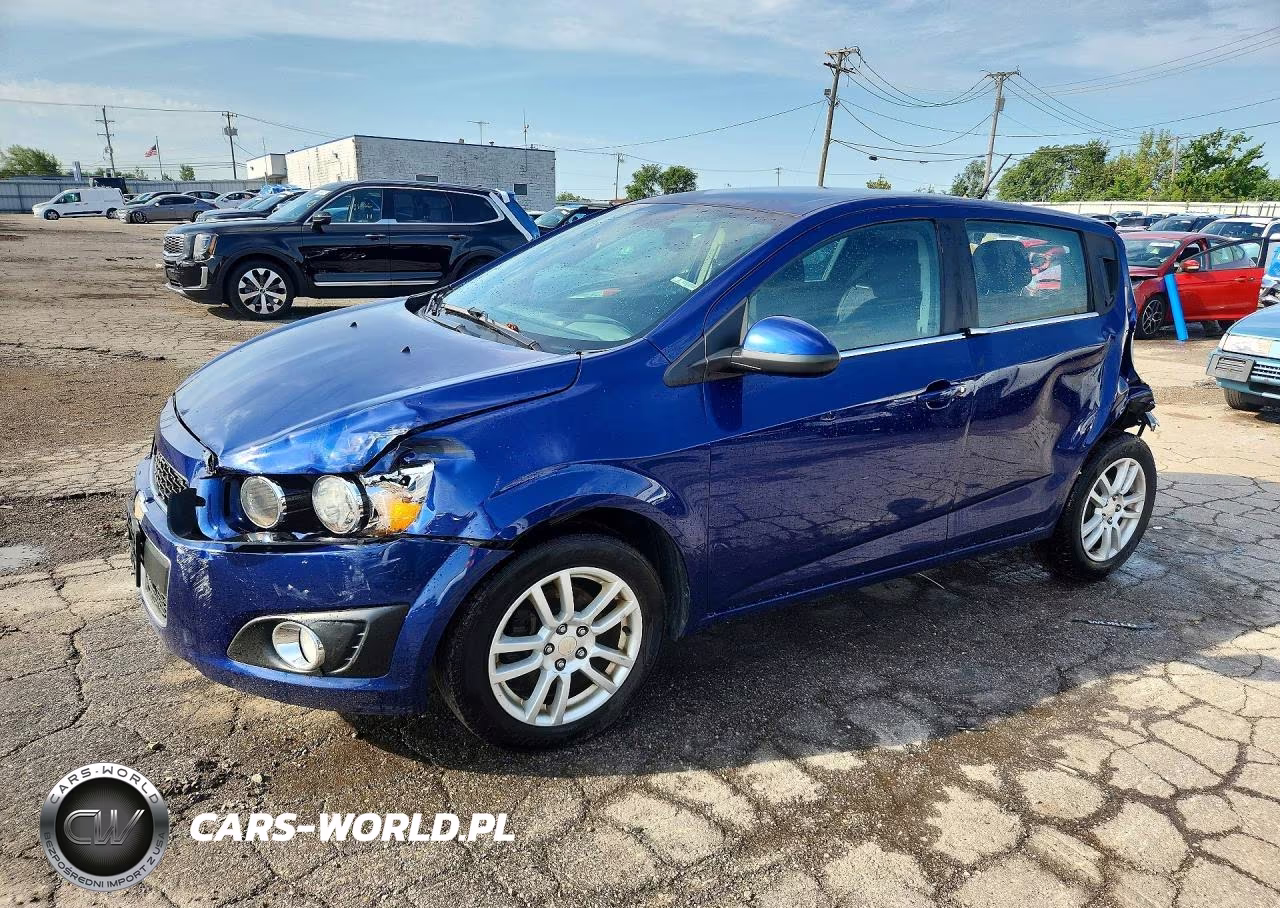 2013 Chevrolet Sonic Lt VIN:1G1JC6SH1D4185197 - 1