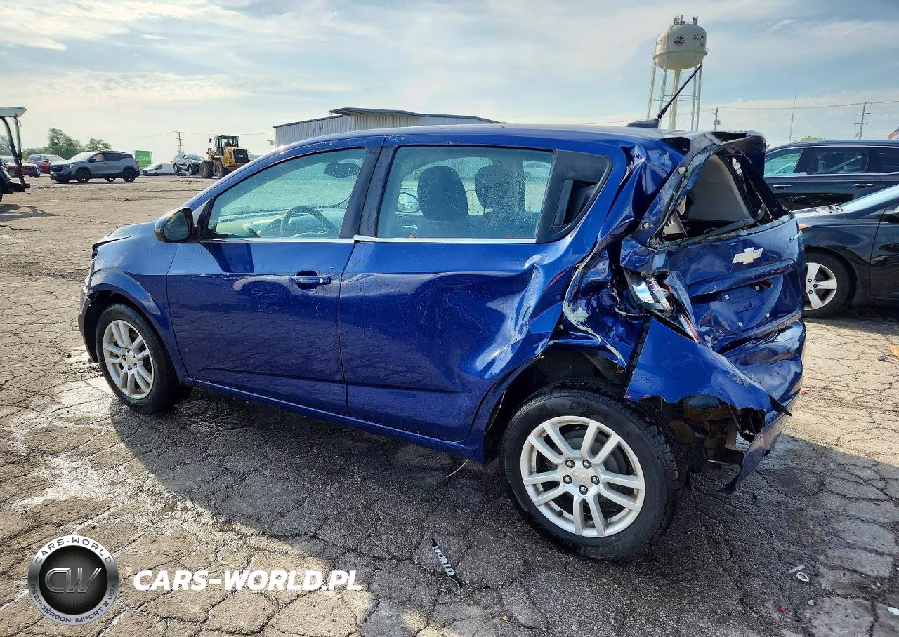2013 Chevrolet Sonic Lt VIN:1G1JC6SH1D4185197 - 2