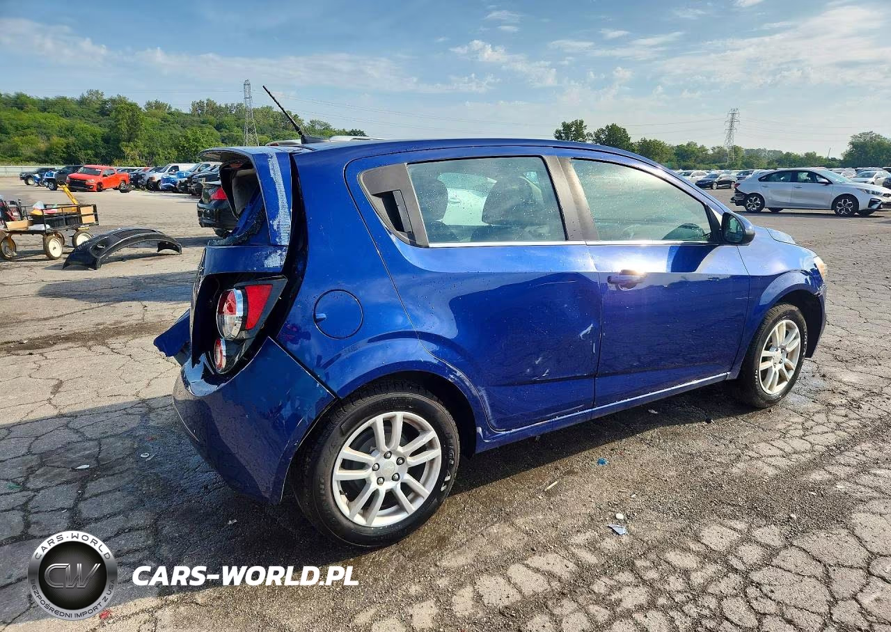 2013 Chevrolet Sonic Lt VIN:1G1JC6SH1D4185197 - 3