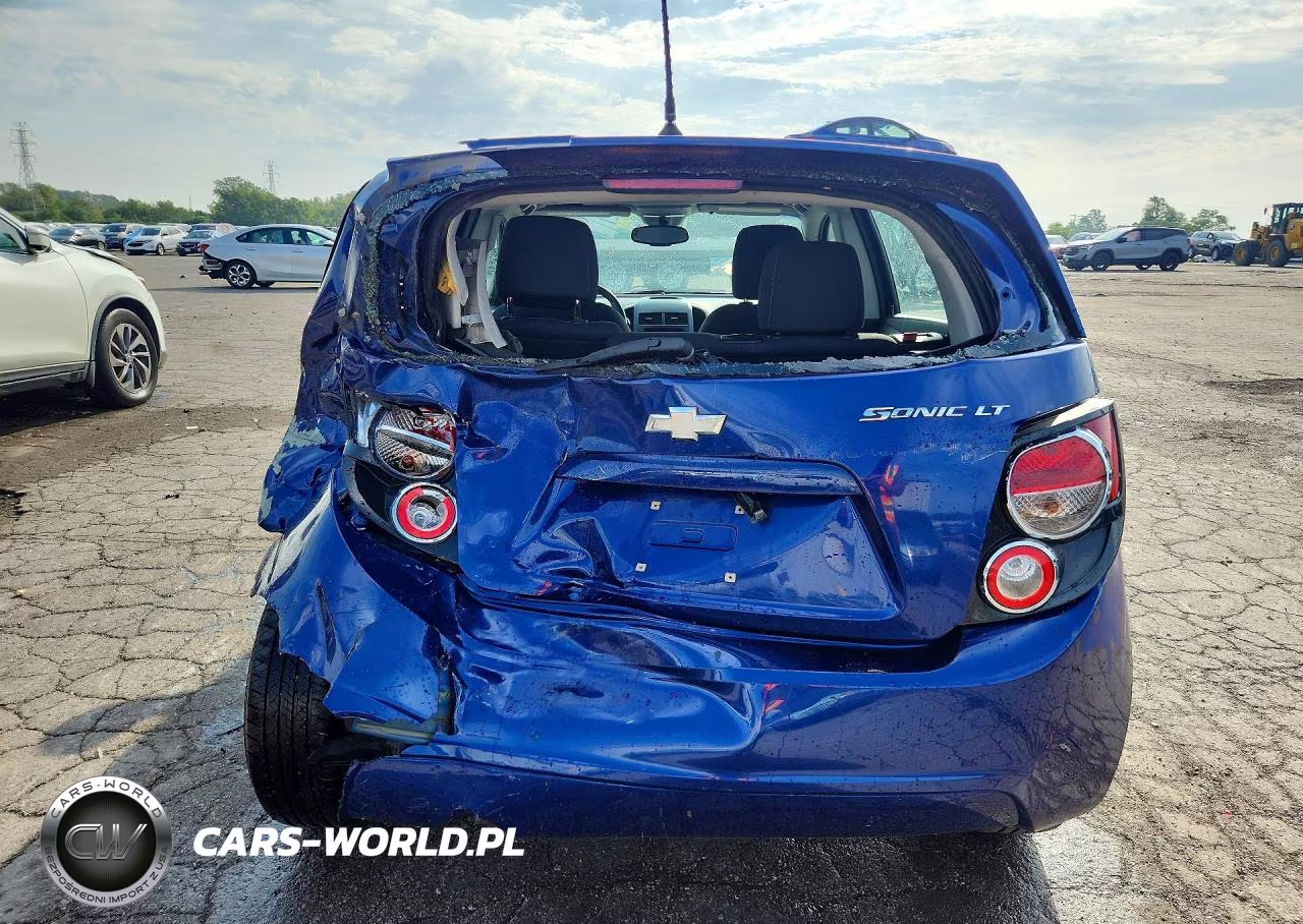 2013 Chevrolet Sonic Lt VIN:1G1JC6SH1D4185197 - 6