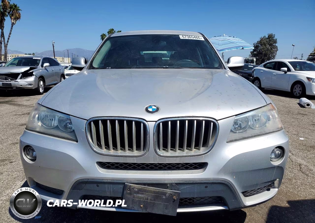 2014 BMW X3 xDrive28I VIN:5UXWX9C56E0D33619 - 5