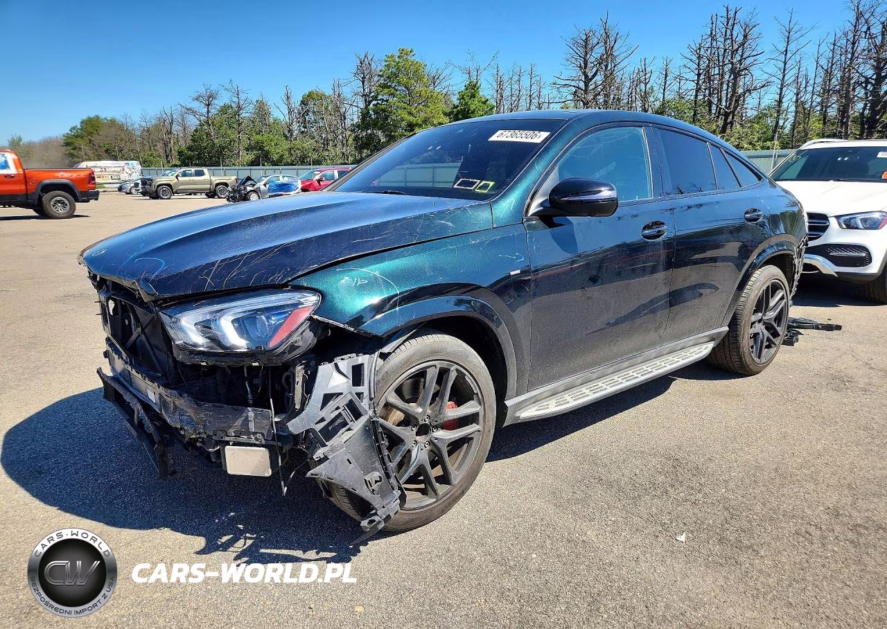 2021 Mercedes-Benz Gle Coupe Amg 53 4Matic VIN:4JGFD6BB7MA380112 - 1