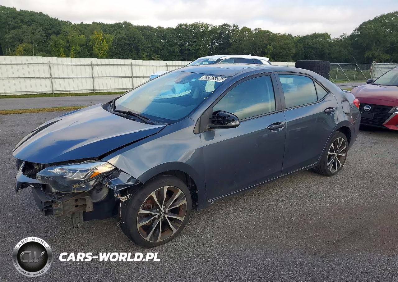 2018 Toyota Corolla Se VIN:2T1BURHE9JC086112 - 1
