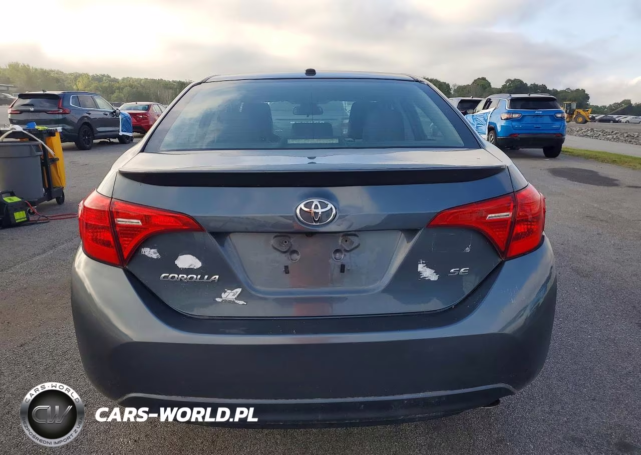 2018 Toyota Corolla Se VIN:2T1BURHE9JC086112 - 6