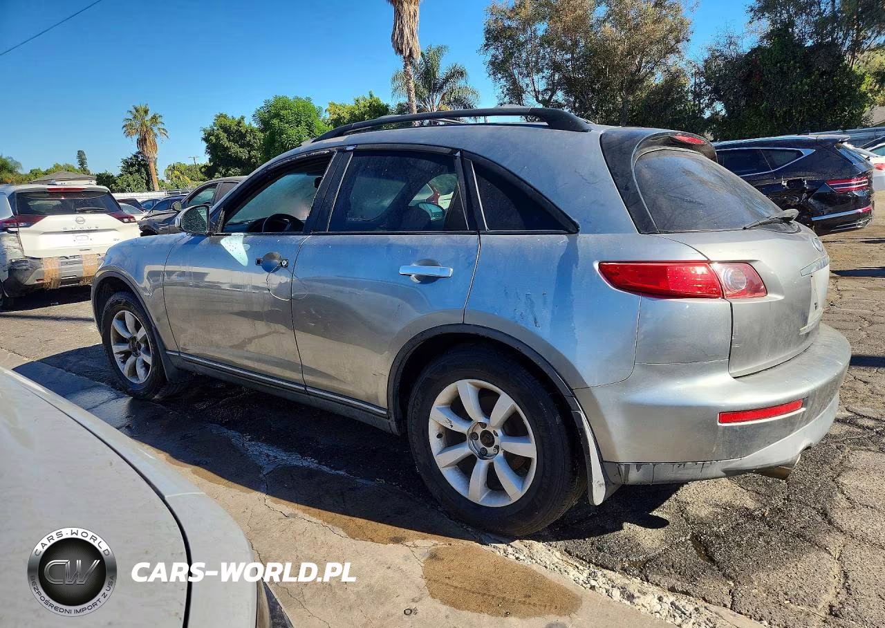 2004 Infiniti Fx35 Base VIN:JNRAS08W74X213287 - 2