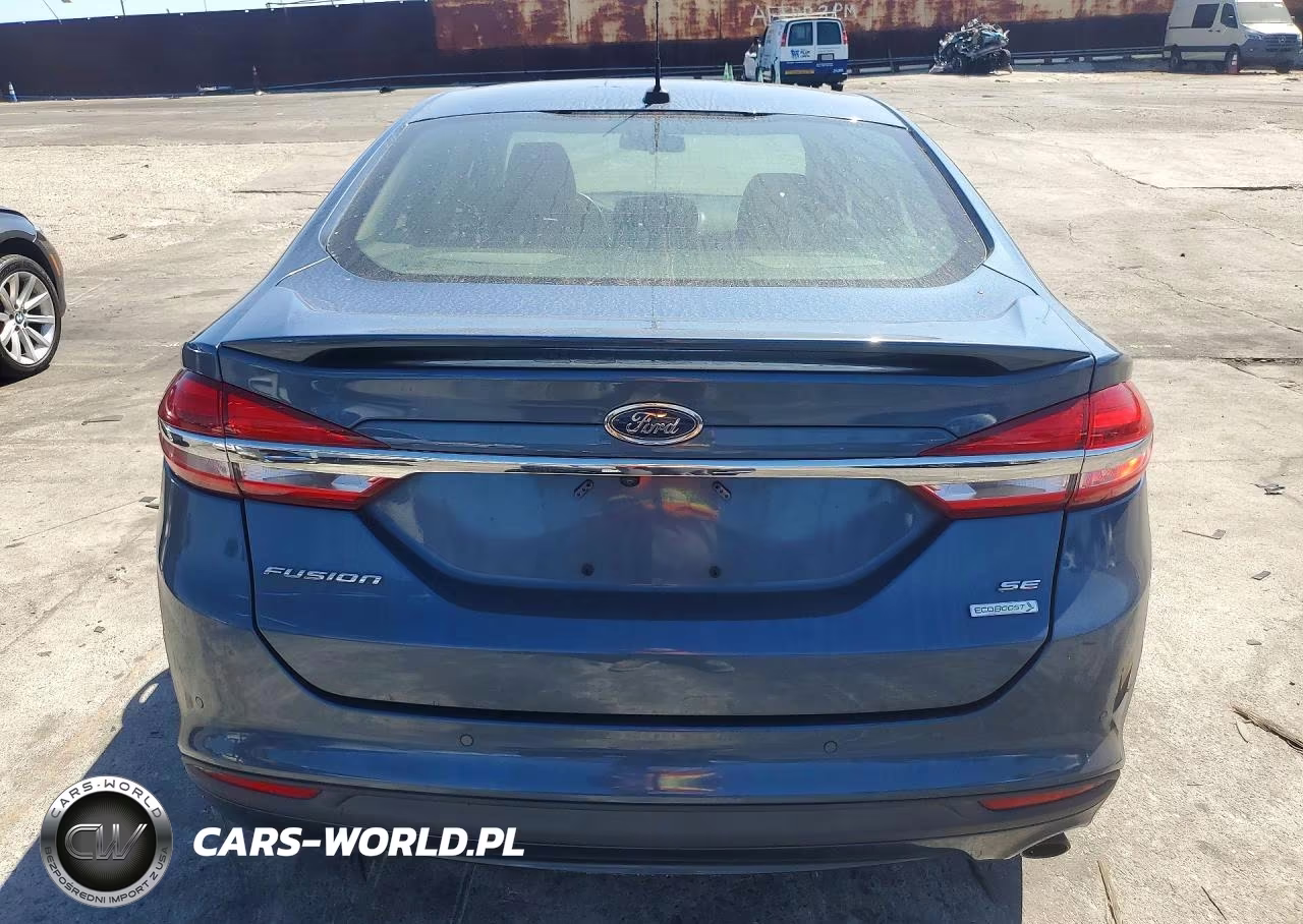 2018 Ford Fusion Se VIN:3FA6P0HD1JR273159 - 6