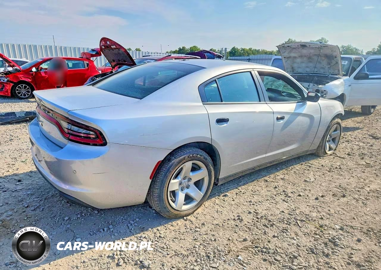 2021 Dodge Charger Police VIN:2C3CDXAT1MH664039 - 3