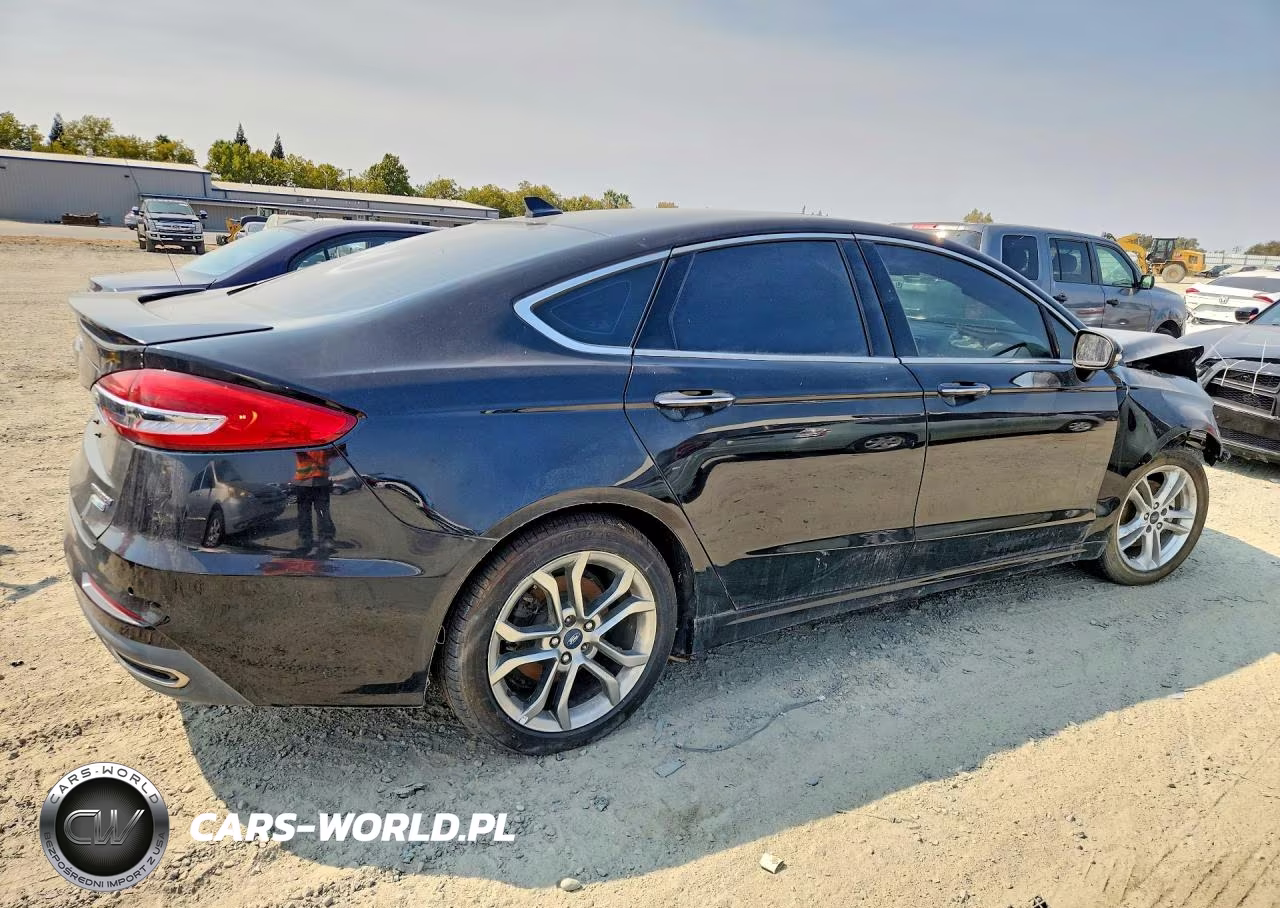 2019 Ford Fusion Titanium Awd VIN:3FA6P0D9XKR181194 - 3