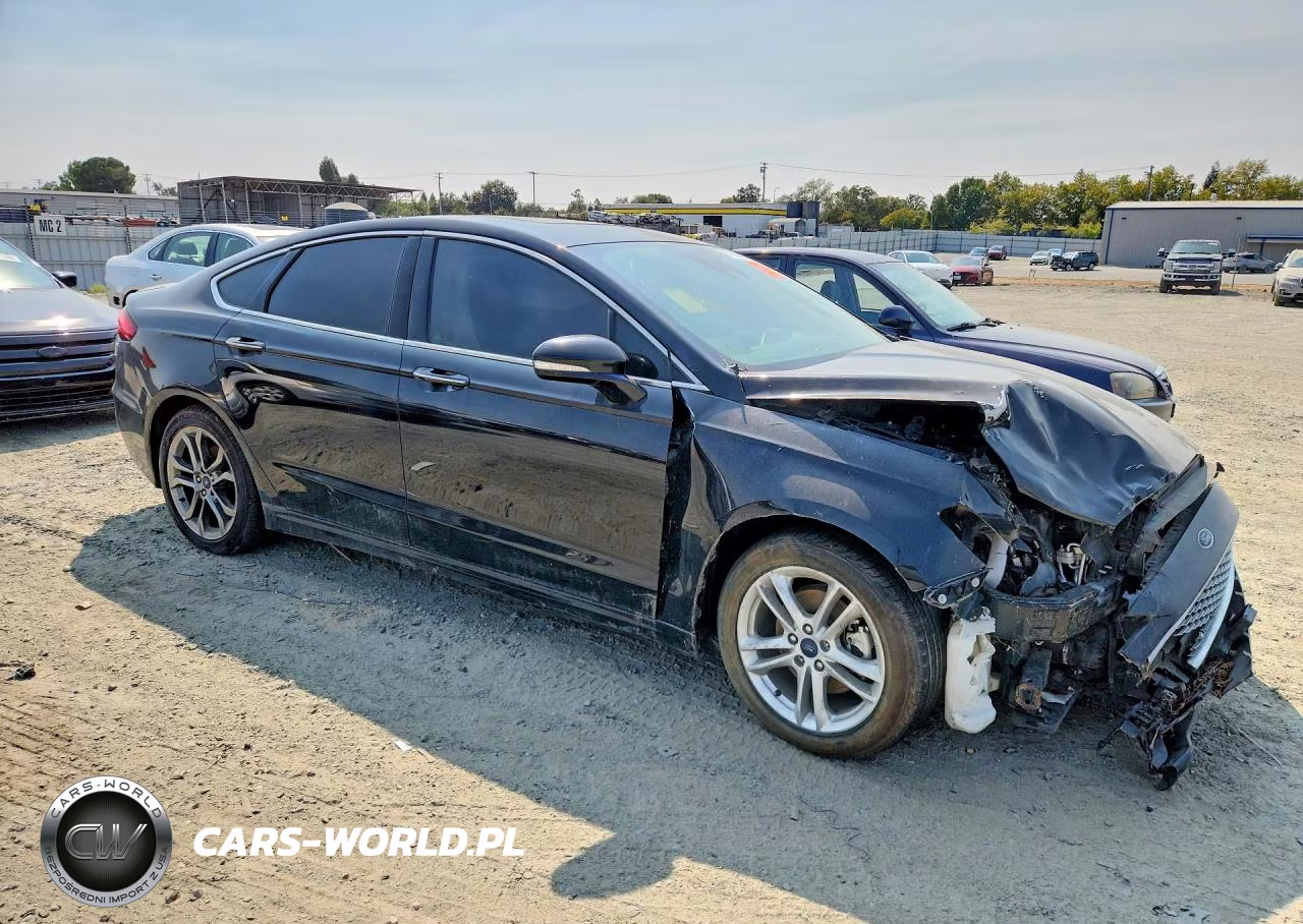 2019 Ford Fusion Titanium Awd VIN:3FA6P0D9XKR181194 - 4