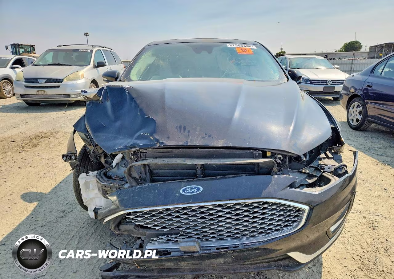 2019 Ford Fusion Titanium Awd VIN:3FA6P0D9XKR181194 - 5