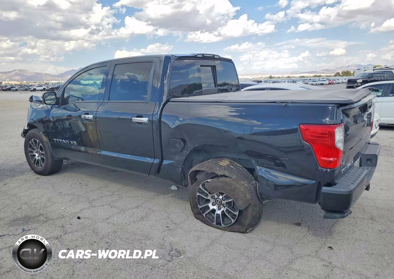 2020 Nissan Titan Sv VIN:1N6AA1EF9LN506936 - 2