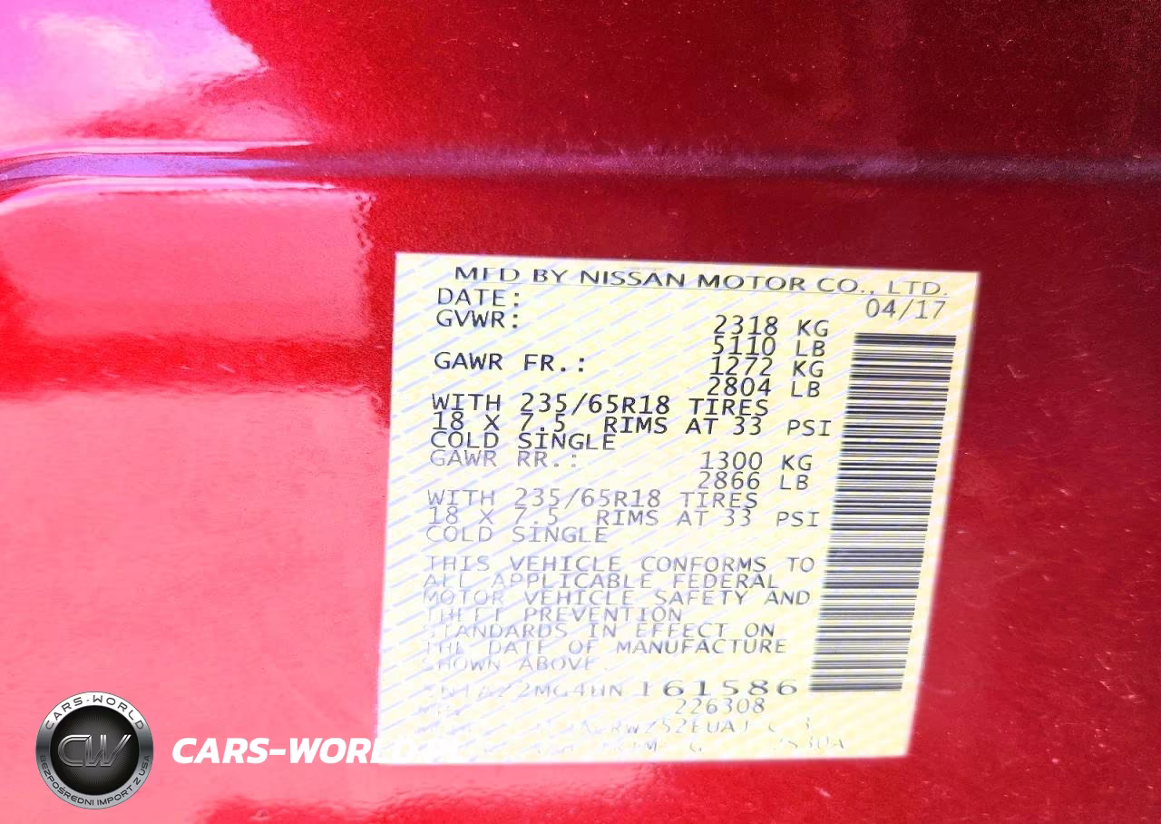 2017 Nissan Murano Sl VIN:5N1AZ2MG4HN161586 - 12