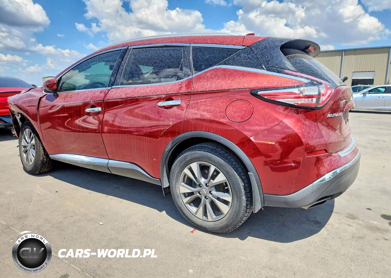 2017 Nissan Murano Sl VIN:5N1AZ2MG4HN161586 - 2