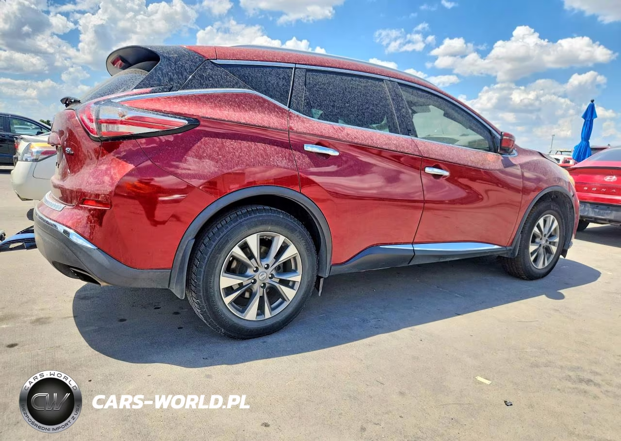 2017 Nissan Murano Sl VIN:5N1AZ2MG4HN161586 - 3