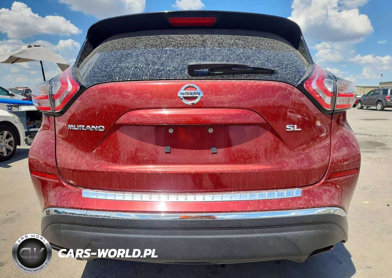 2017 Nissan Murano Sl VIN:5N1AZ2MG4HN161586 - 6