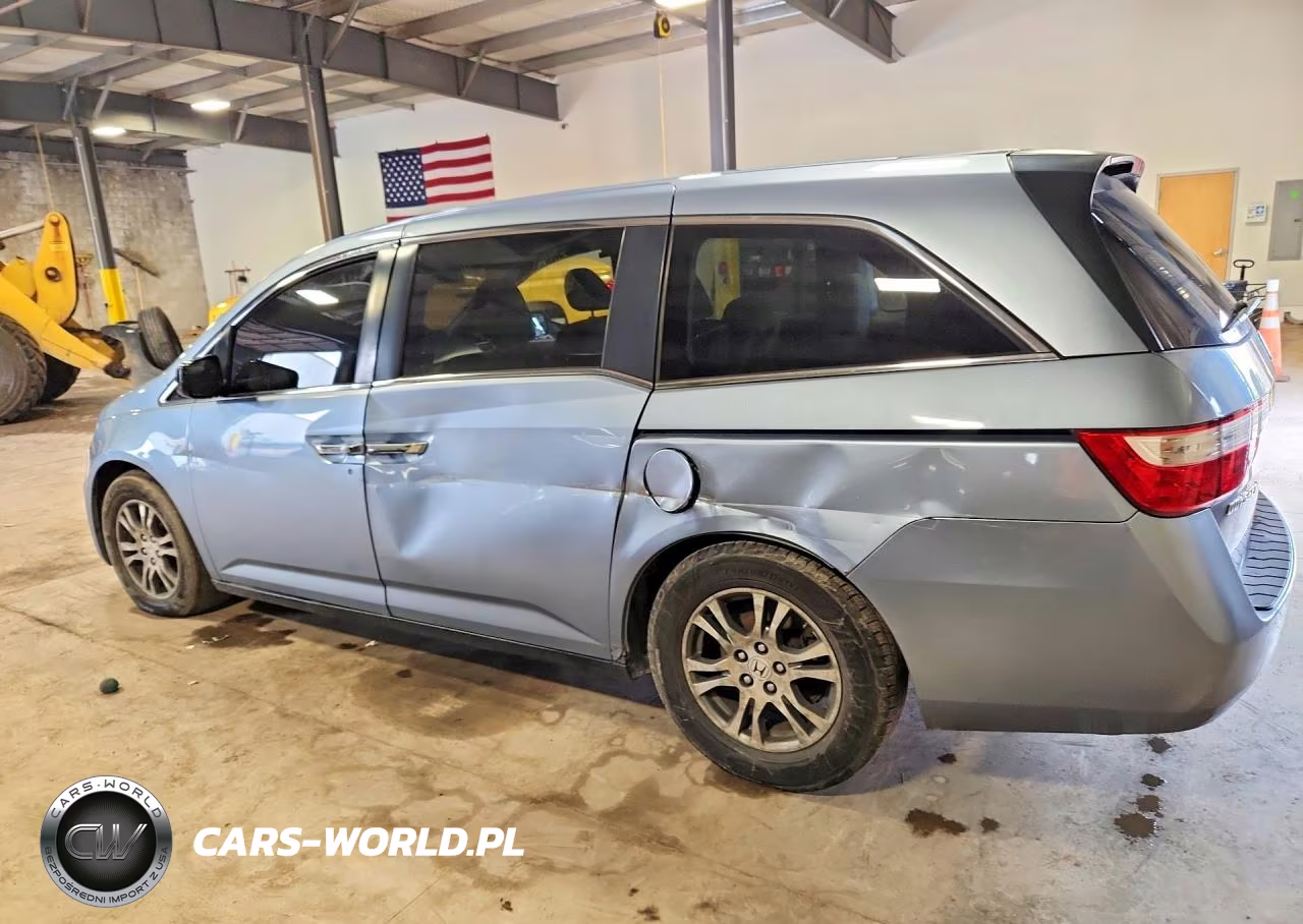 2013 Honda Odyssey Ex VIN:5FNRL5H40DB051525 - 2