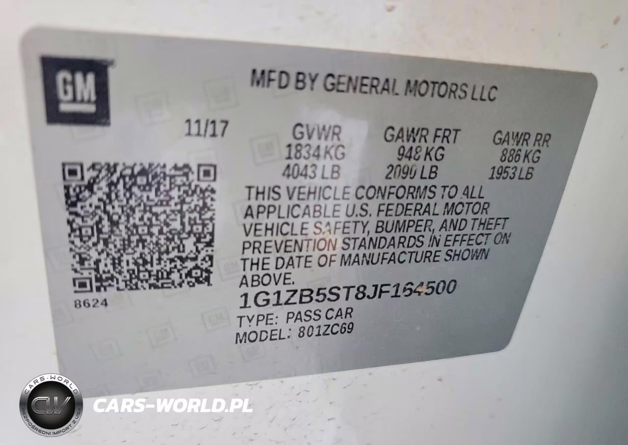 2018 Chevrolet Malibu Ls VIN:1G1ZB5ST8JF164500 - 12