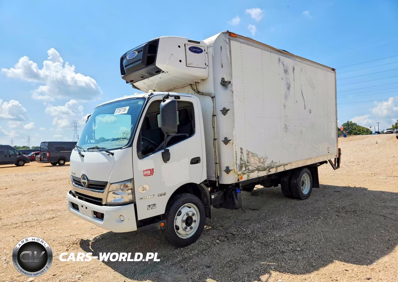 2018 Hino 195 Refrigerated Box Truck