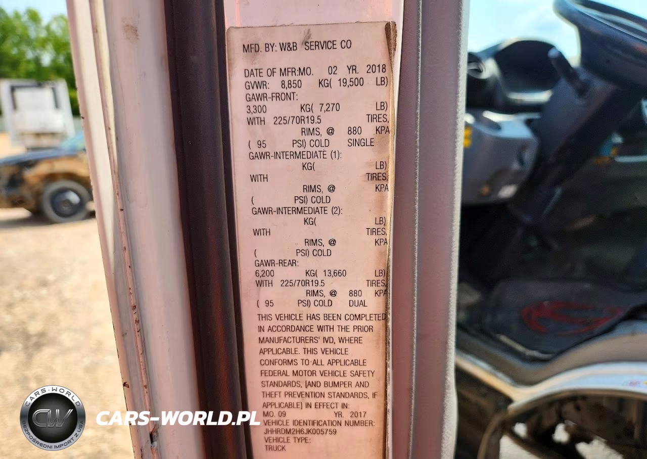 2018 Hino 195 Refrigerated Box Truck VIN:JHHRDM2H6JK005759 - 13