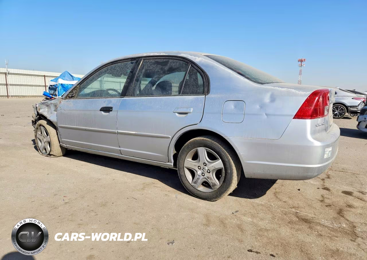 2001 Honda Civic Lx VIN:2HGES16581H598359 - 2