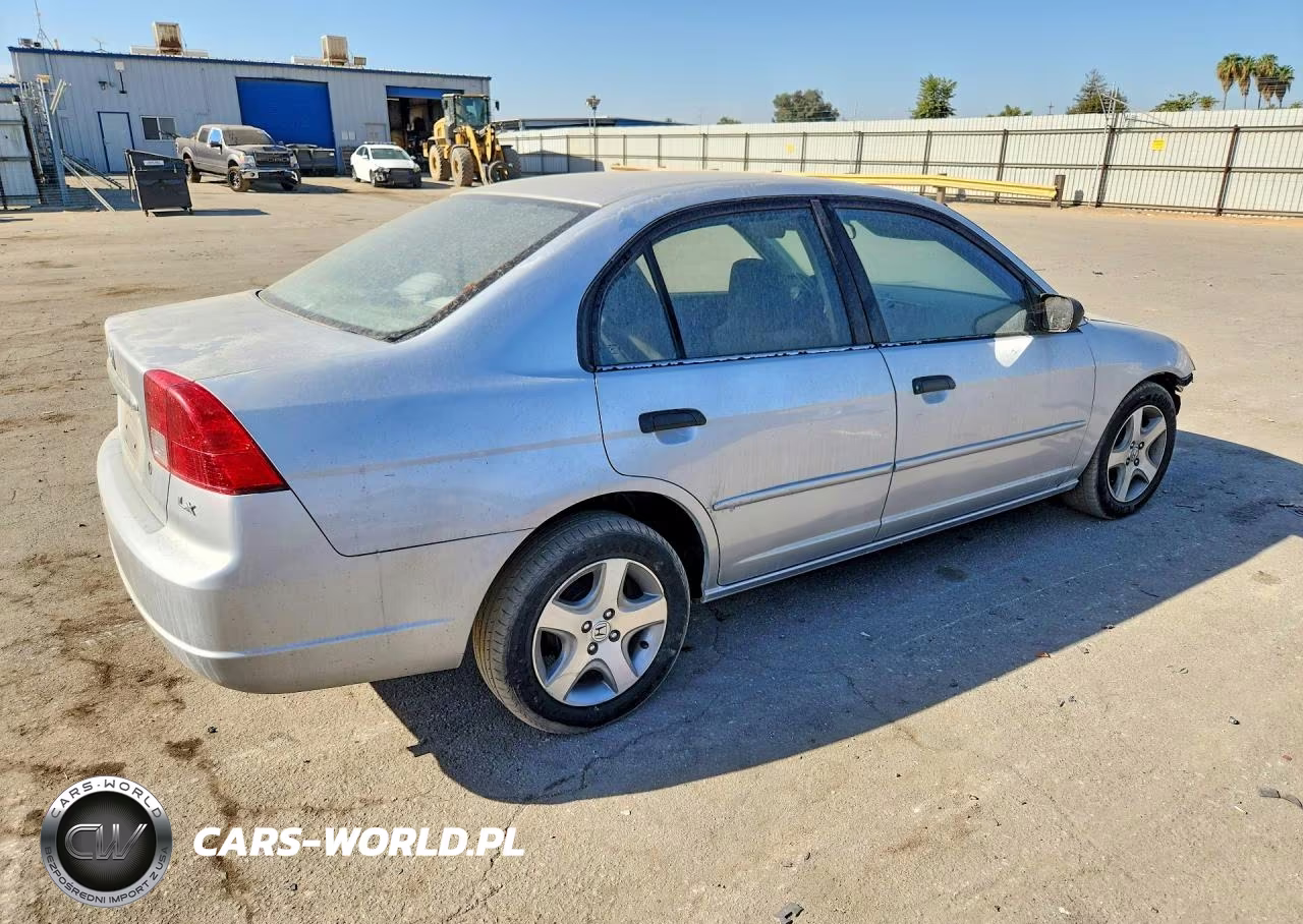 2001 Honda Civic Lx VIN:2HGES16581H598359 - 3