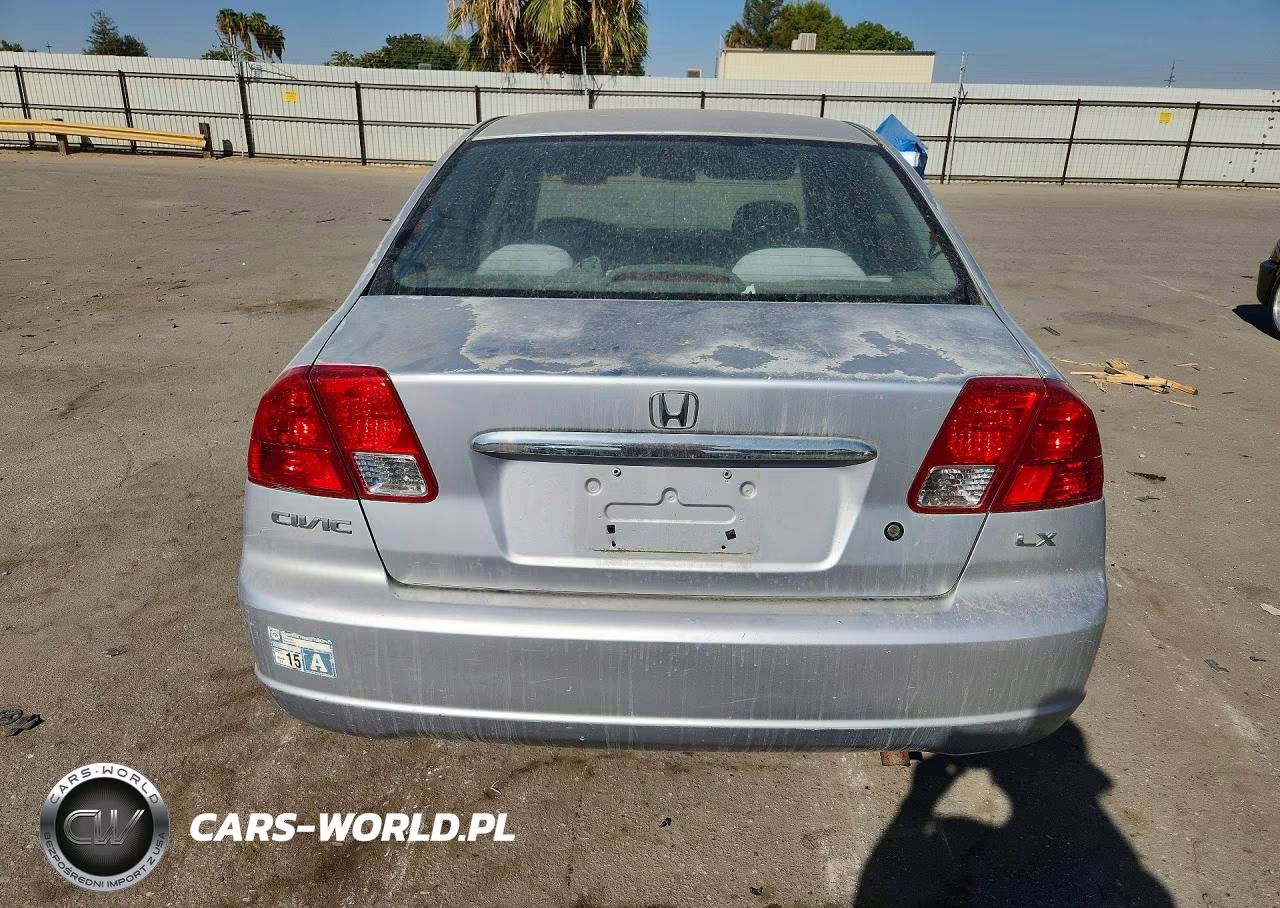 2001 Honda Civic Lx VIN:2HGES16581H598359 - 6