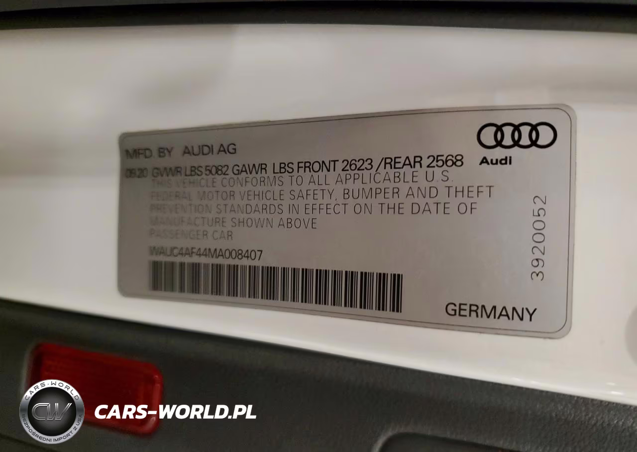 2021 Audi S4 Prestige VIN:WAUC4AF44MA008407 - 12