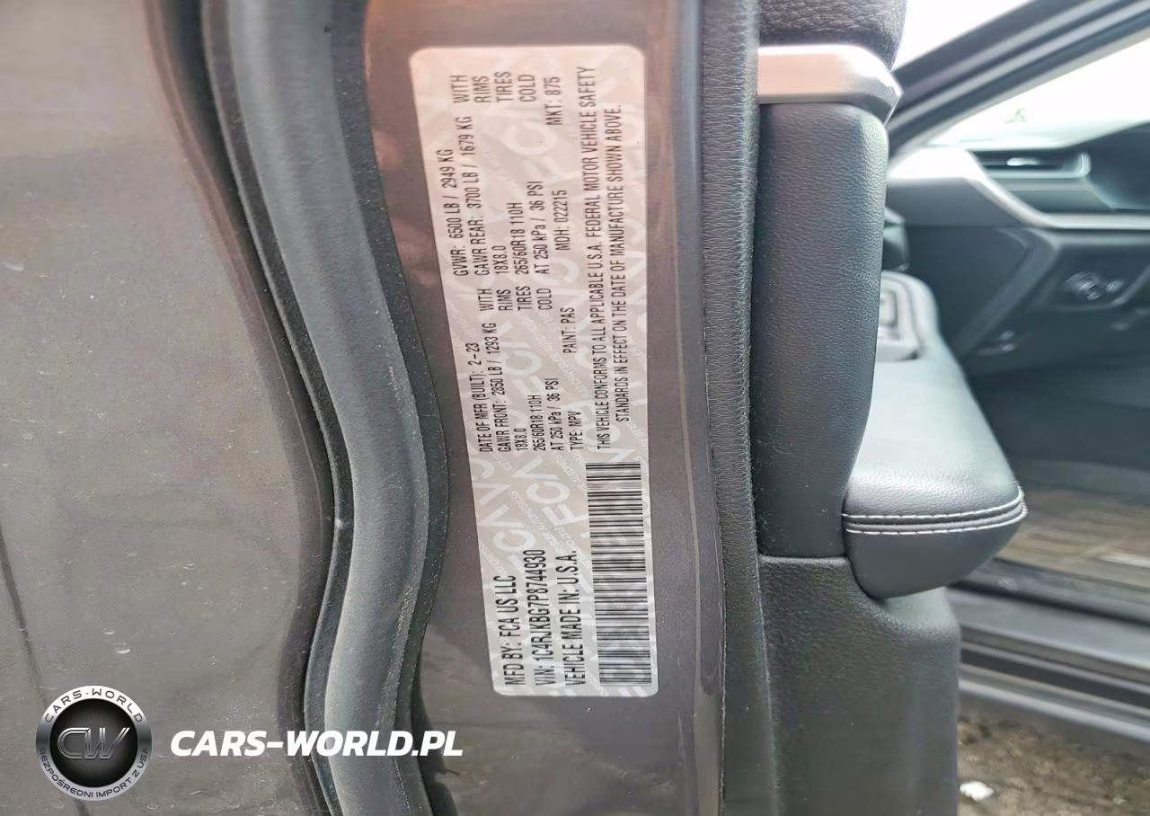 2023 Jeep Grand Cherokee L Limited VIN:1C4RJKBG7P8744930 - 13