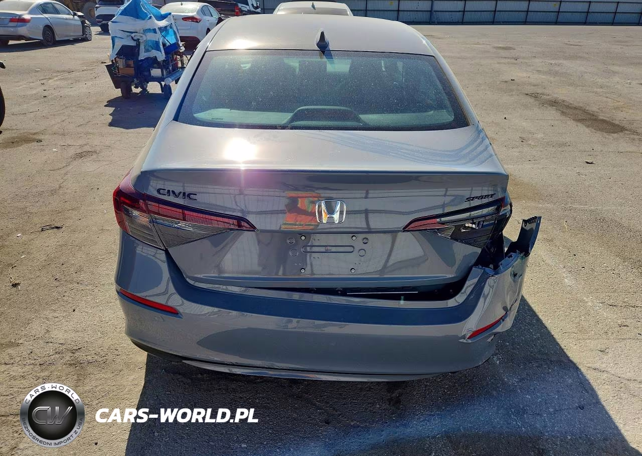 2026 Honda Civic Sport VIN:2HGFE2F57TH617293 - 6