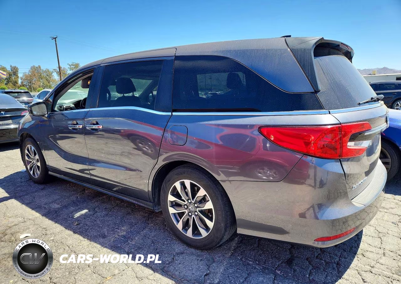 2021 Honda Odyssey Exl VIN:5FNRL6H76MB004340 - 2
