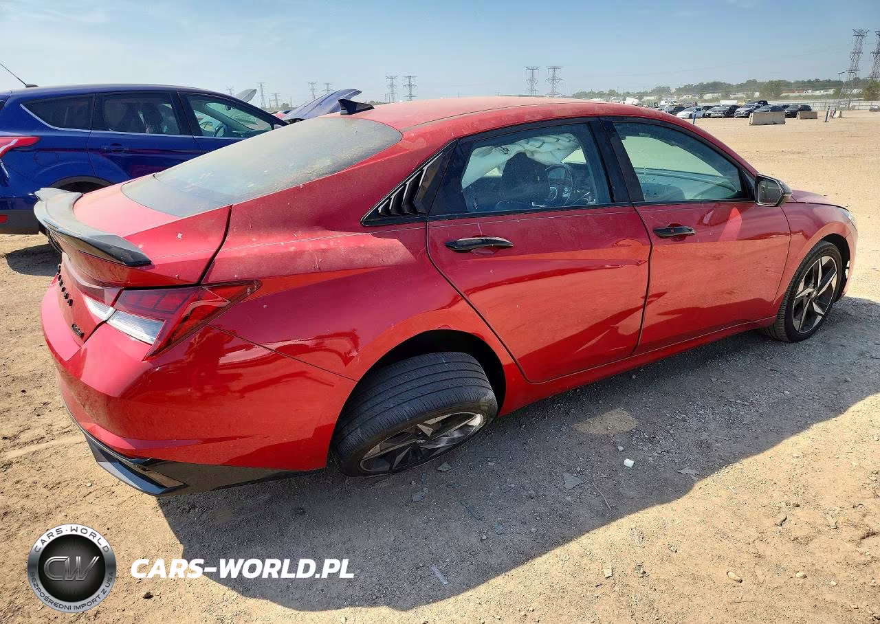 2023 Hyundai Elantra Limited VIN:5NPLP4AG3PH114020 - 3