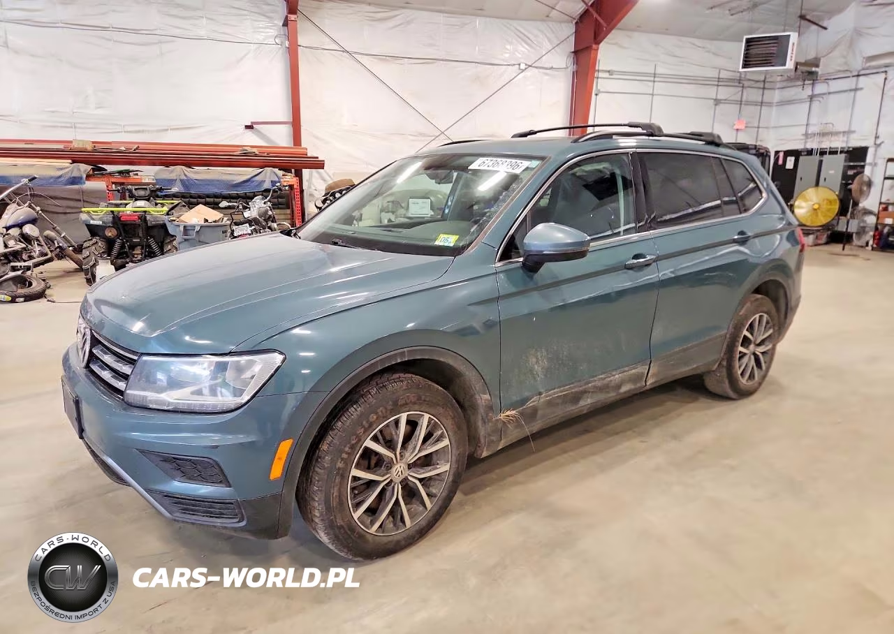 2019 Volkswagen Tiguan Se VIN:3VV2B7AX9KM200416 - 1