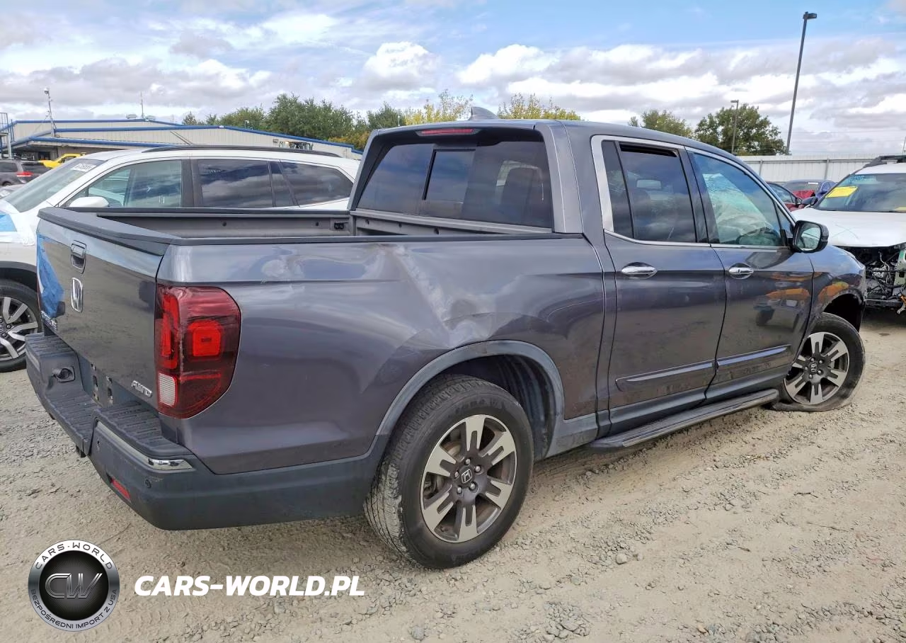 2018 Honda Ridgeline Rtl VIN:5FPYK3F77JB012398 - 3