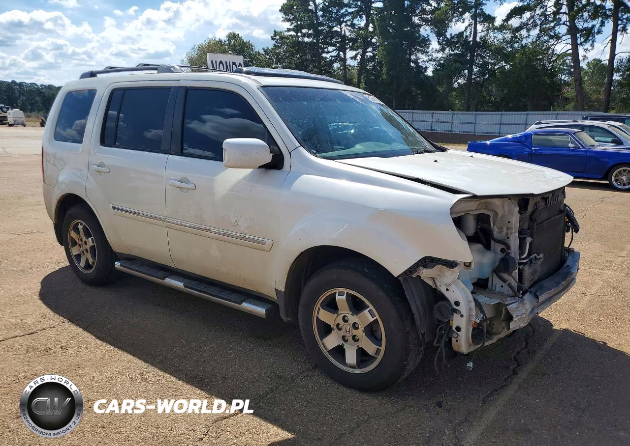 2011 Honda Pilot Touring VIN:5FNYF3H99BB044573 - 4