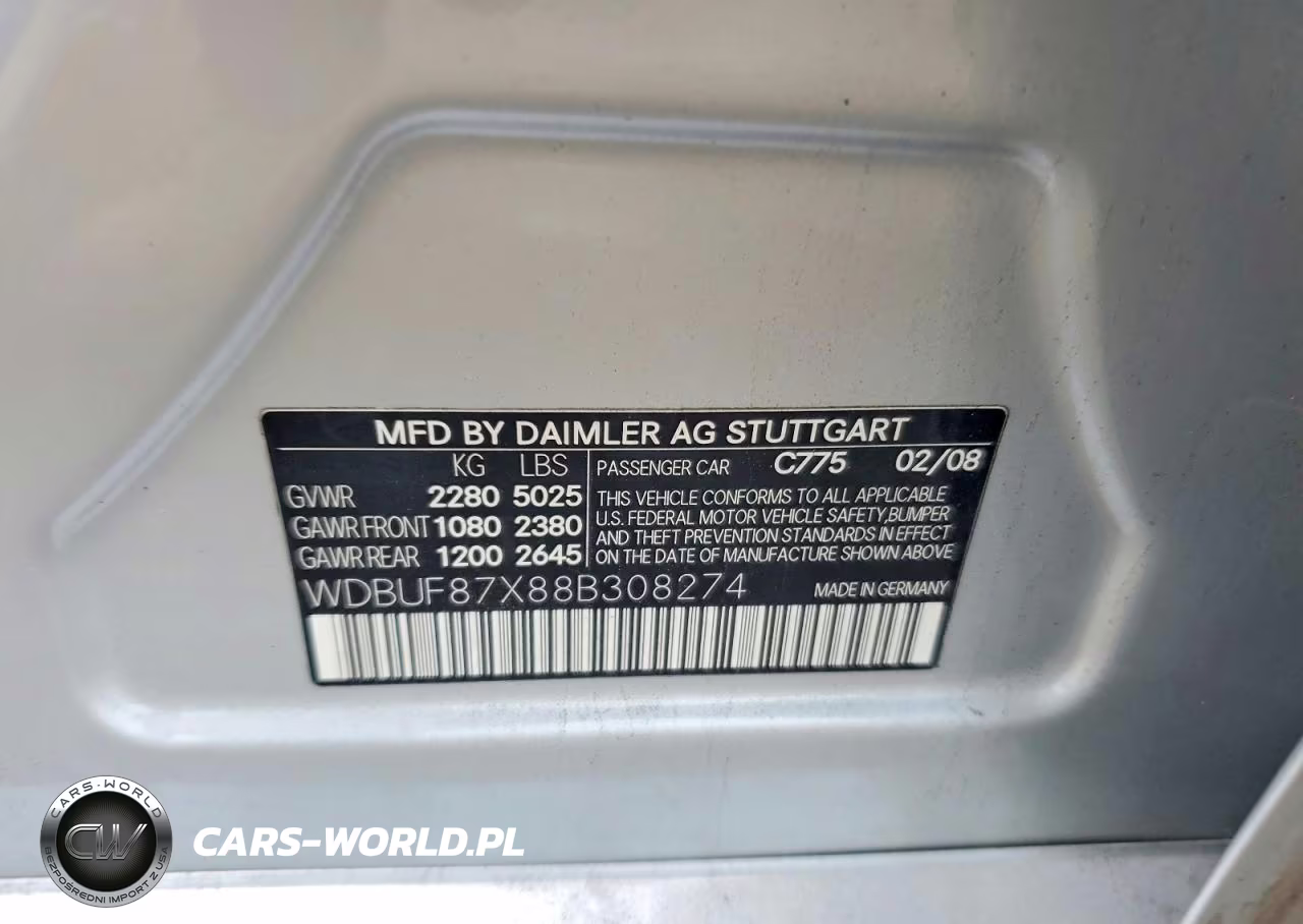 2008 Mercedes-Benz E 350 4Matic VIN:WDBUF87X88B308274 - 12