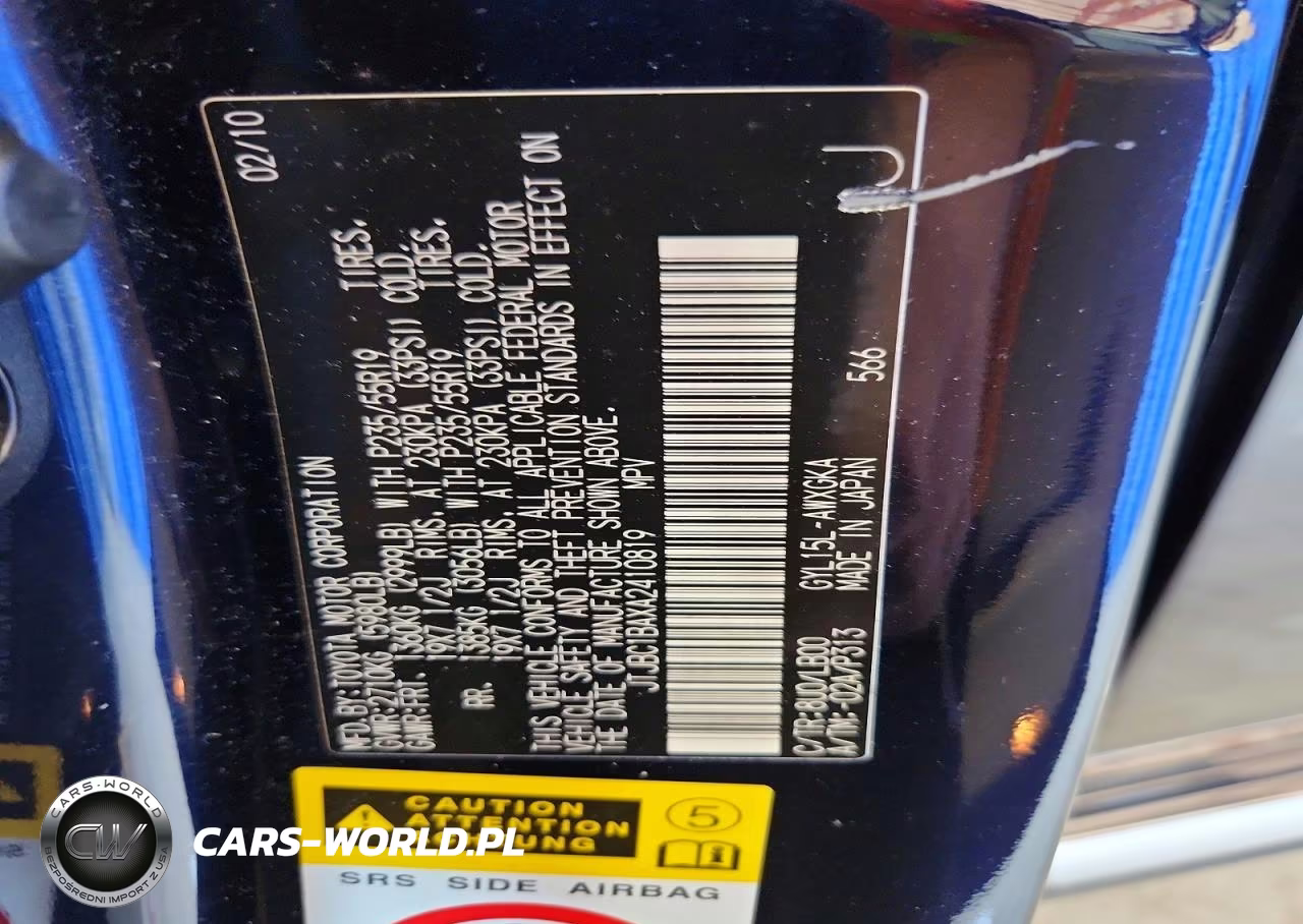 2010 Lexus Rx 450H VIN:JTJBC1BAXA2410819 - 13