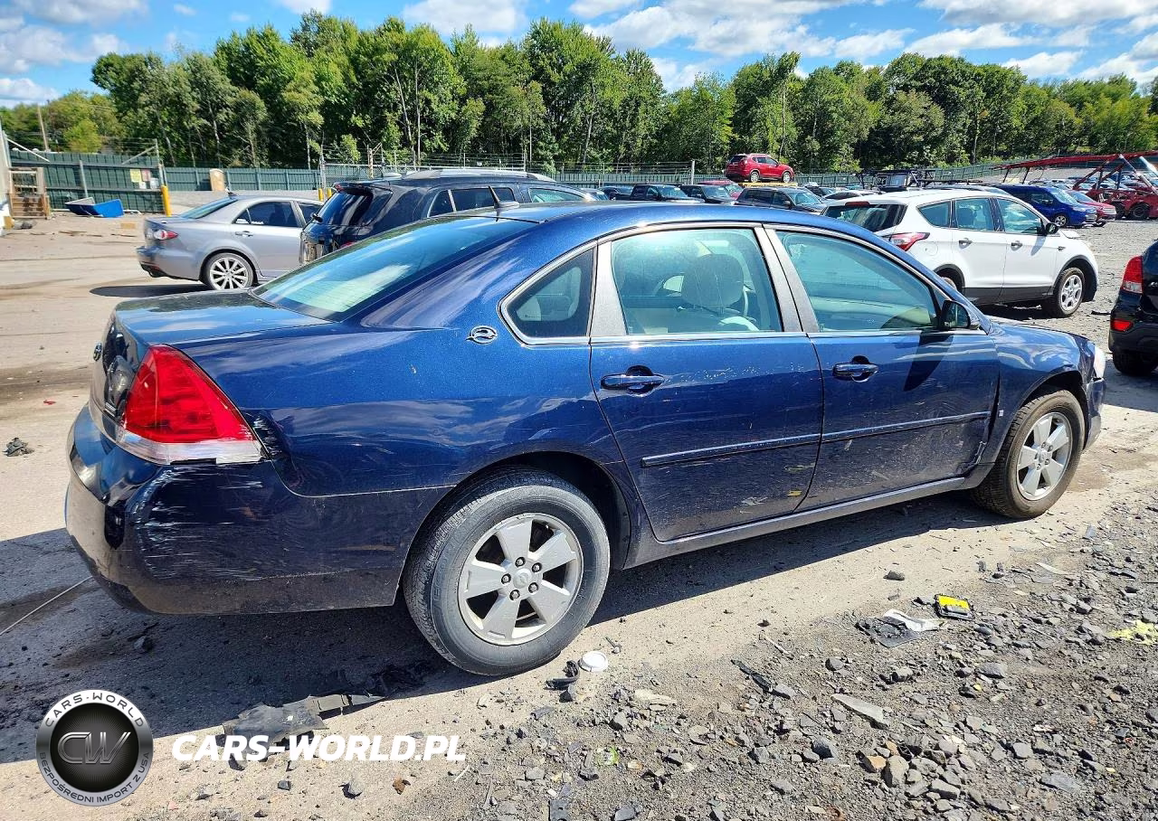 2008 Chevrolet Impala Lt VIN:2G1WT58K381322645 - 3