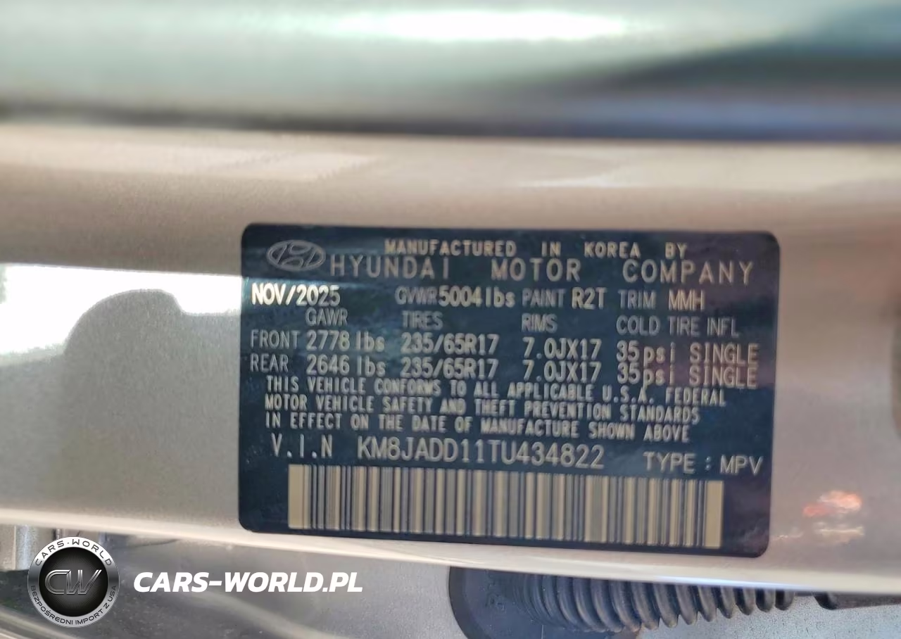2026 Hyundai Tucson Blue Se VIN:KM8JADD11TU434822 - 14