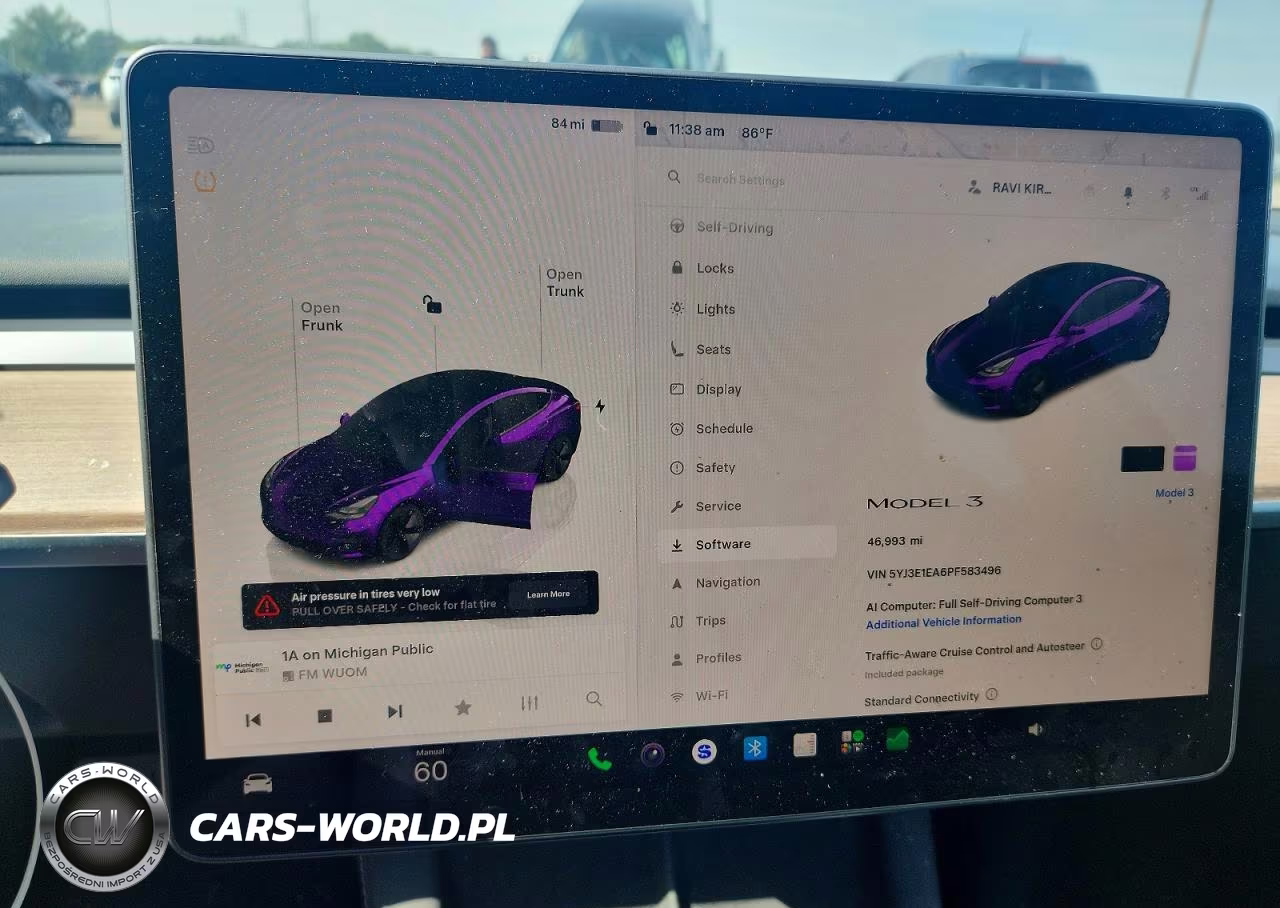 2023 Tesla Model 3 VIN:5YJ3E1EA6PF583496 - 9