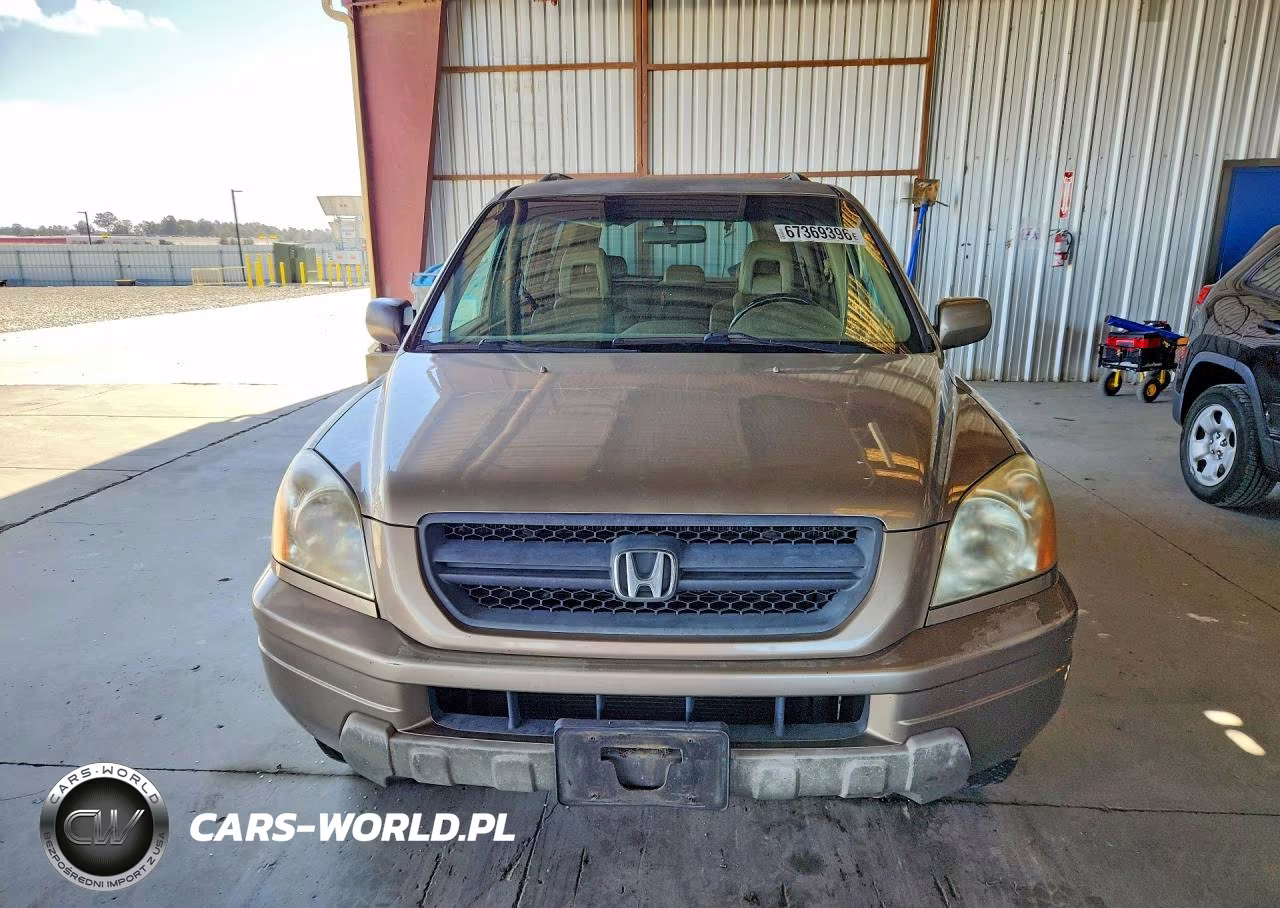 2004 Honda Pilot Exl VIN:2HKYF18504H518707 - 5