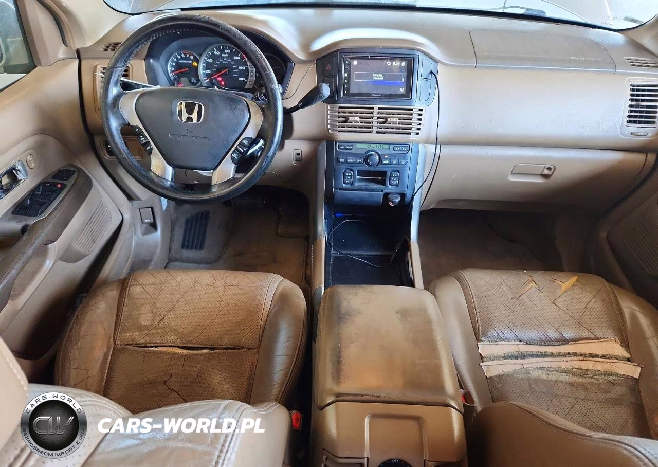 2004 Honda Pilot Exl VIN:2HKYF18504H518707 - 8