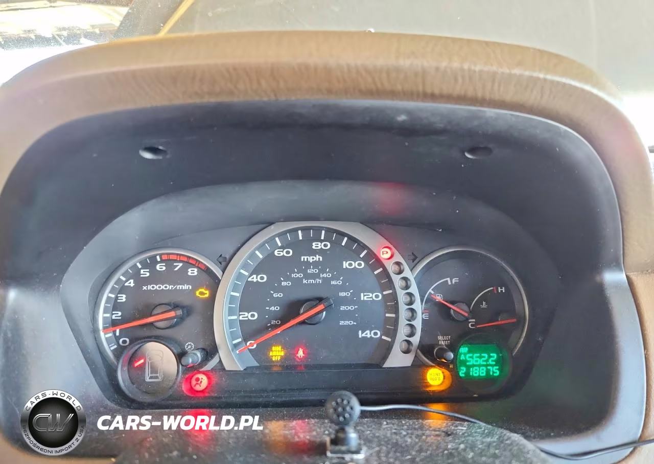 2004 Honda Pilot Exl VIN:2HKYF18504H518707 - 9