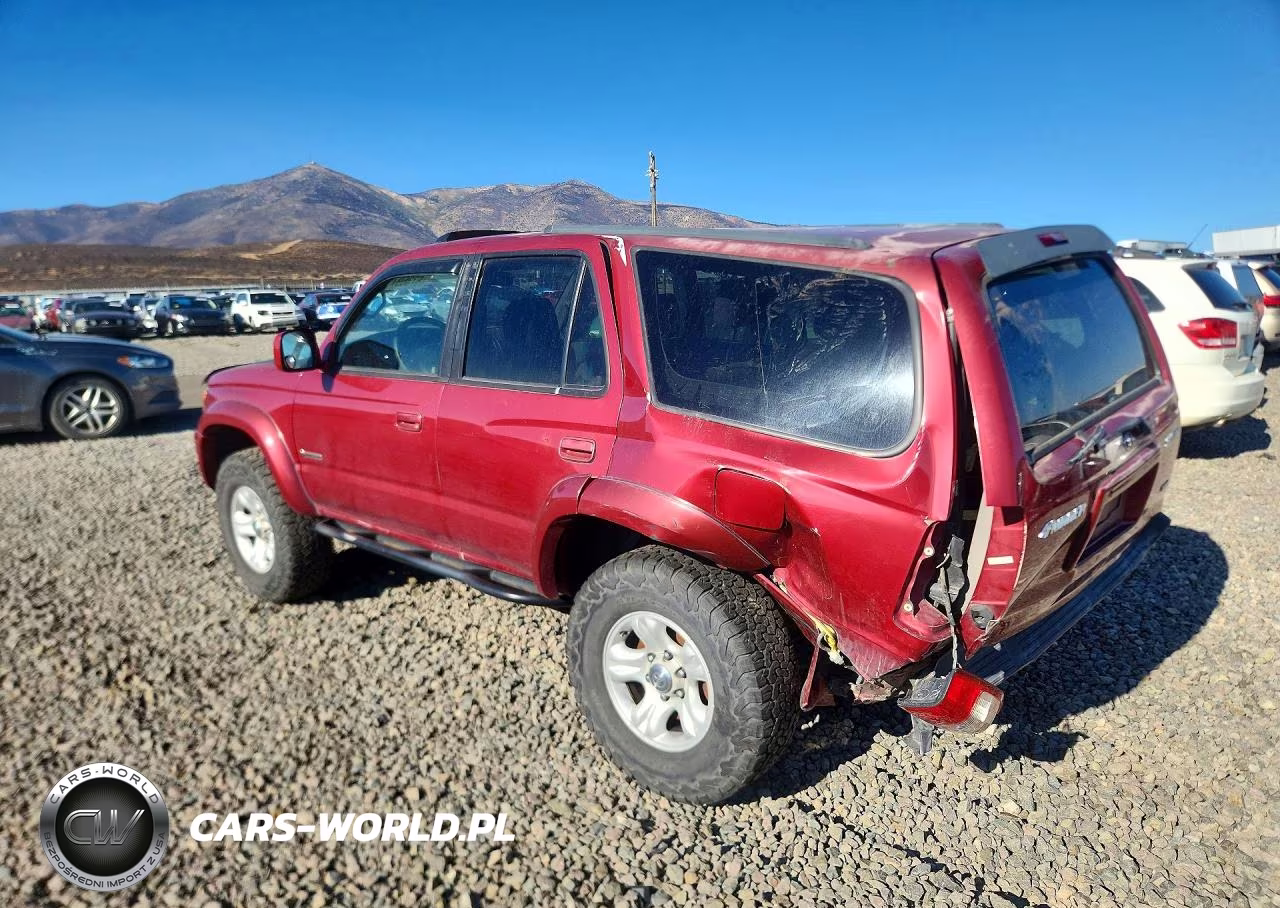 2002 Toyota 4Runner Sr5 VIN:JT3HN86R720382477 - 2