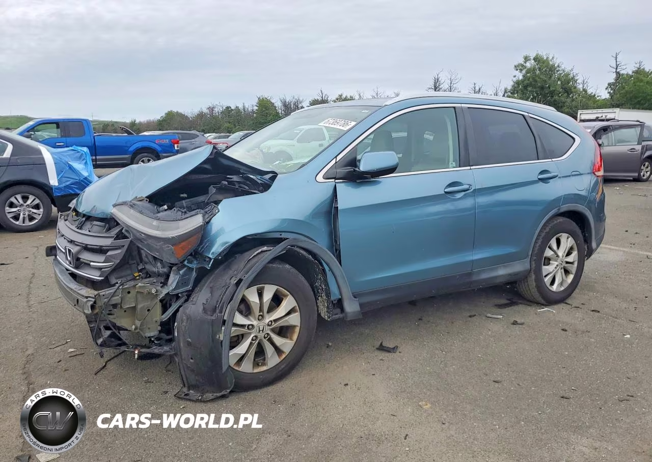 2014 Honda Cr-V Exl VIN:5J6RM4H7XEL030353 - 1