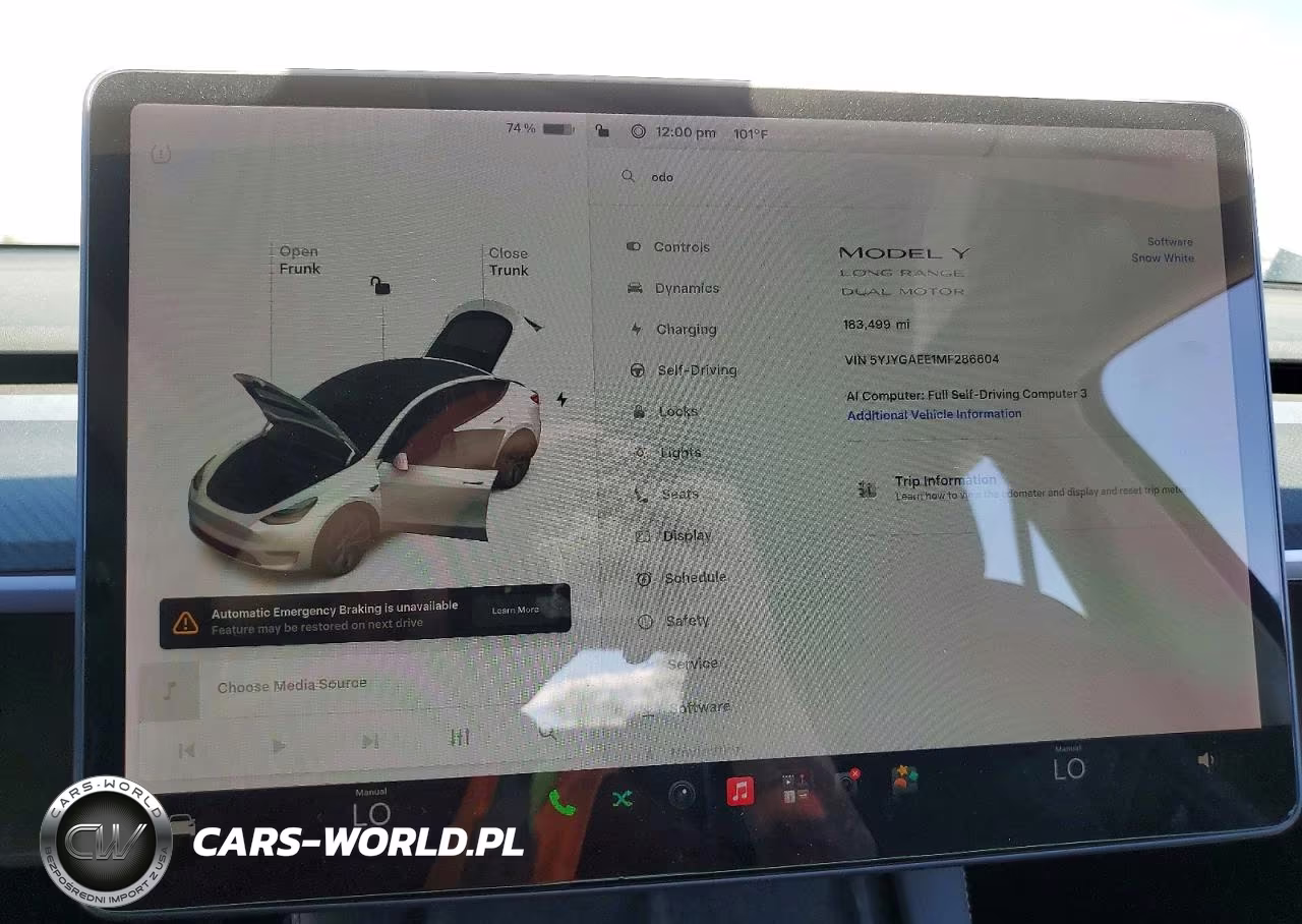 2021 Tesla Model Y VIN:5YJYGAEE1MF286604 - 9