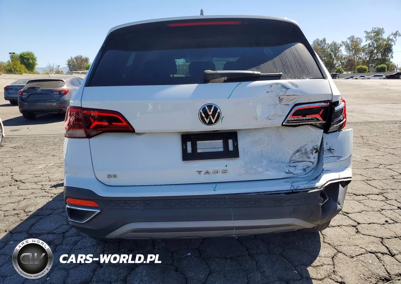 2022 Volkswagen Taos Se VIN:3VVRX7B26NM040258 - 6