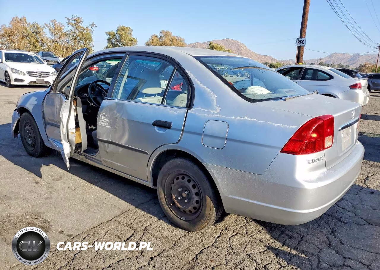 2002 Honda Civic Dx VIN:2HGES16162H550857 - 2